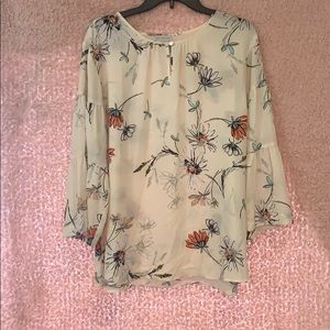 Floral Long Sleeve Blouse